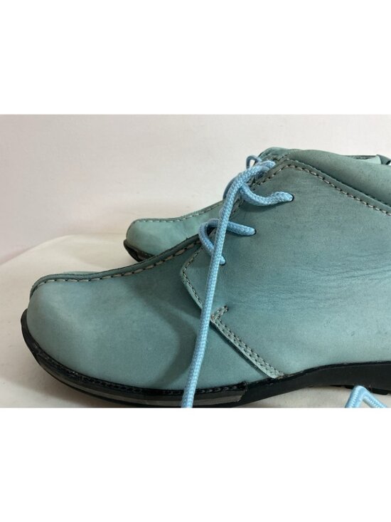 Buffalino Blue Leather Suede Chukka Boots Mens 9